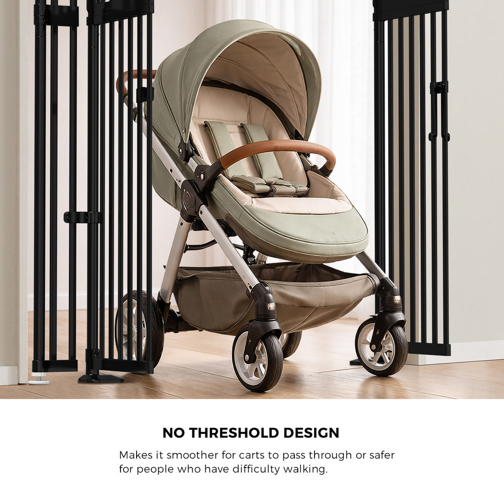 Retractable Pet Gate Extra Tall 190-264cm | Simpledeals