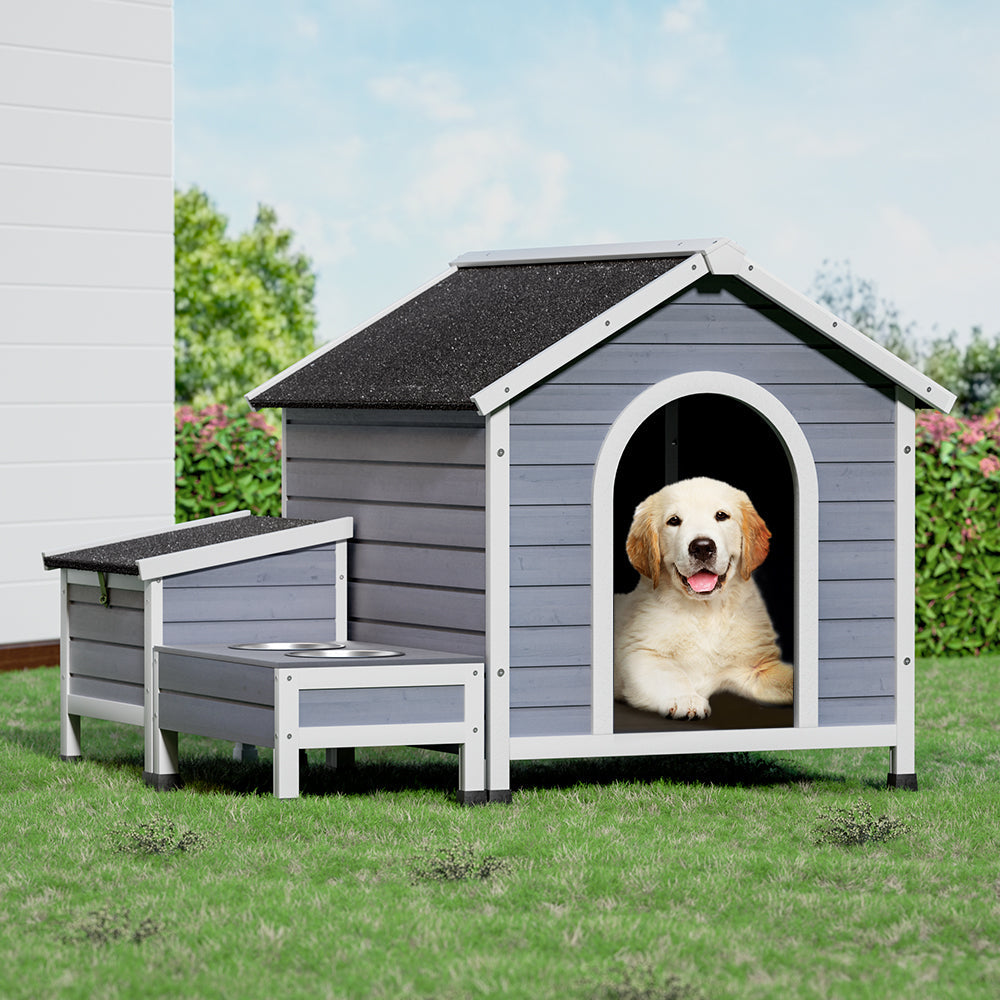 Dog Kennel House Large Wooden Outdoor Pet Kennels Indoor Puppy Cabin | Dog Kennels