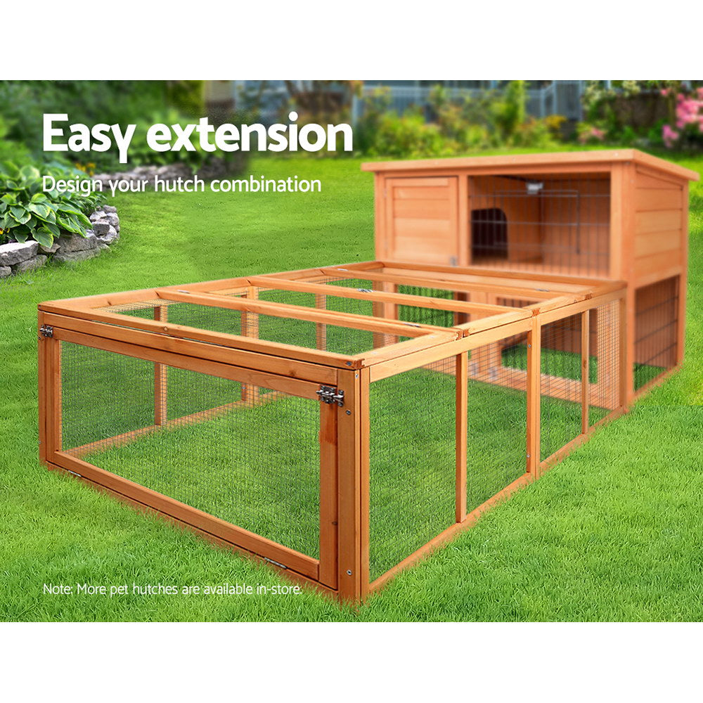 Xl Chicken Coop Rabbit Hutch 180Cm Wooden House With Run