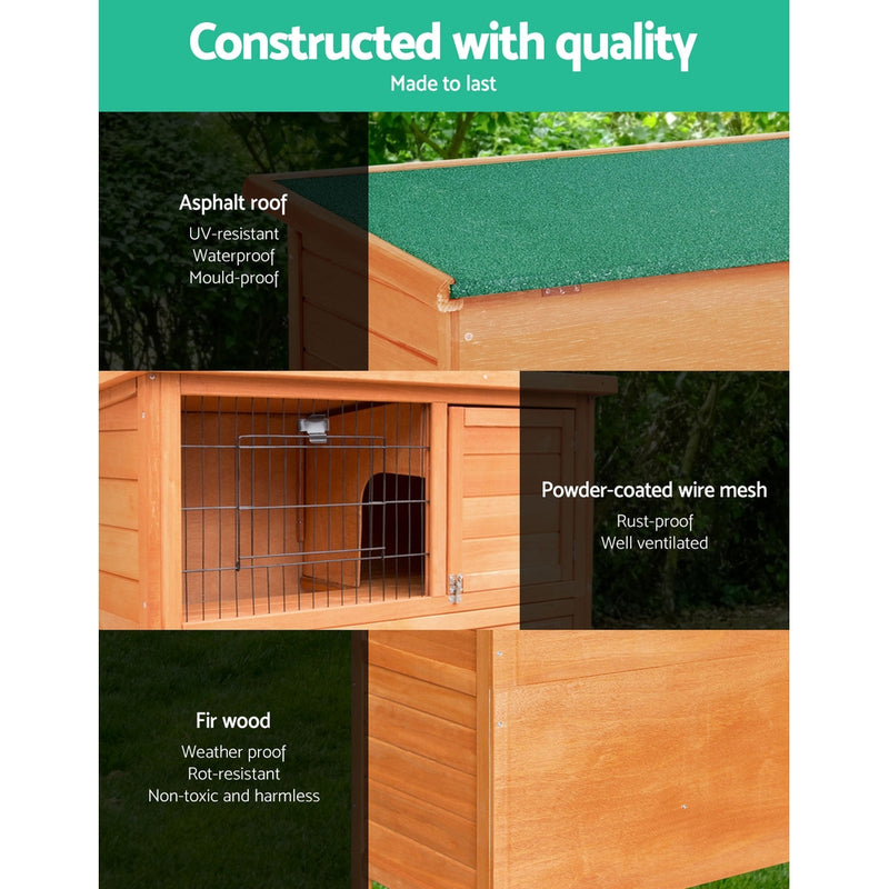 Large Metal Chicken Coop Wooden Cage