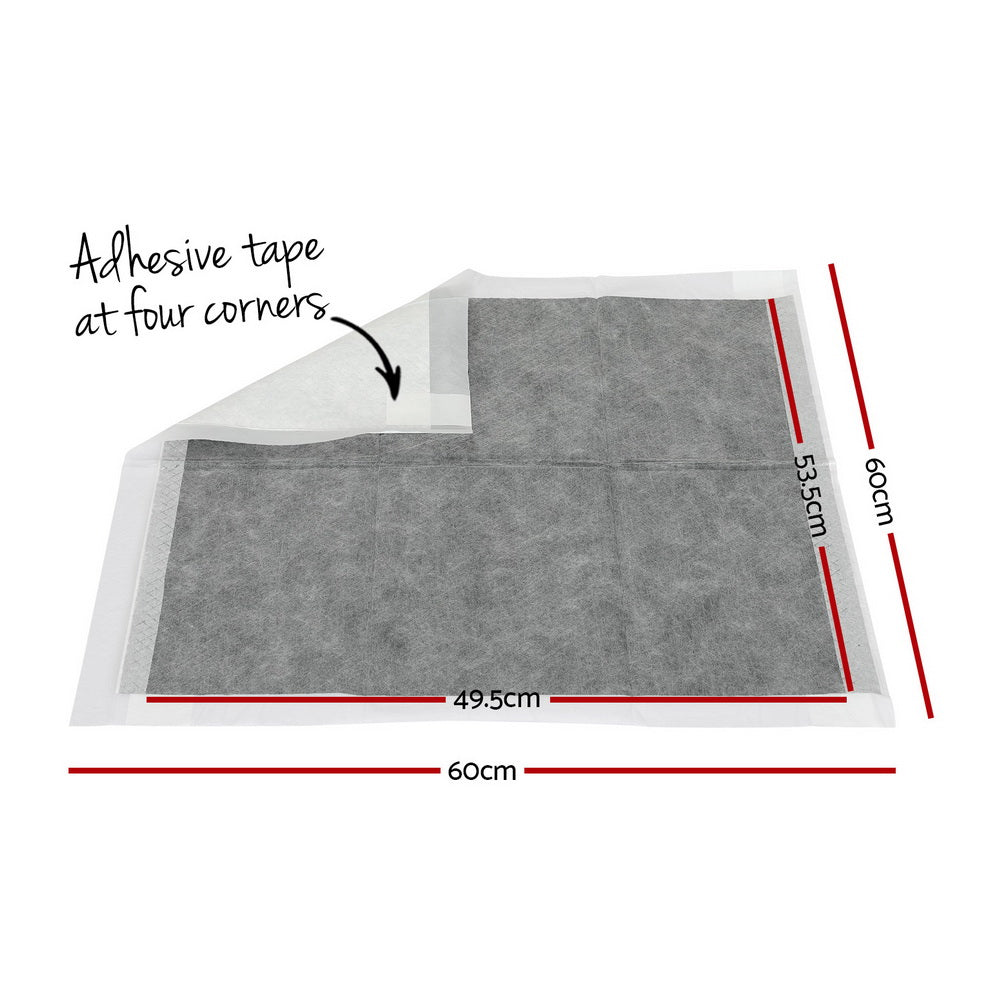 Pet Training Pads 400Pcs 60X60Cm Puppy Dog Toilet Pee Indoor Super Absorbent Grey | Dog Training Aids