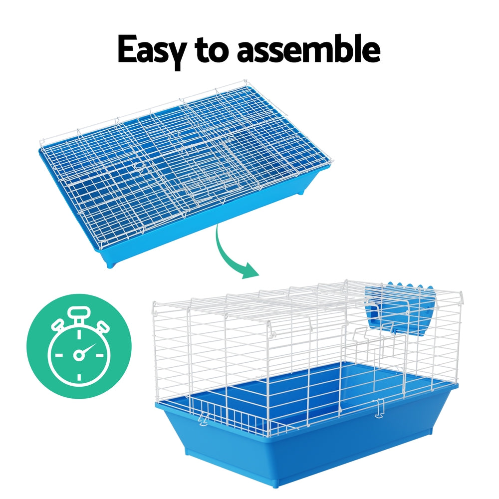 88cm Indoor Rabbit Cage & Guinea Pig Hutch Pet Small Animal Home
