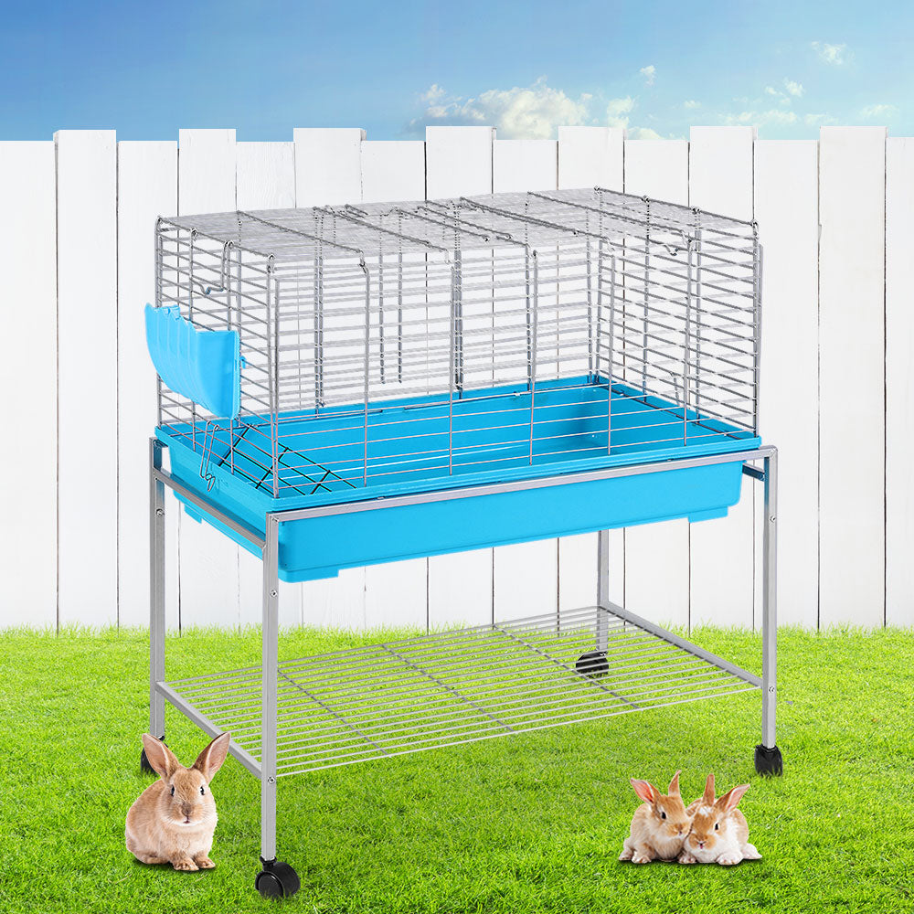 88cm Indoor Rabbit Cage & Guinea Pig Hutch Pet Small Animal Home