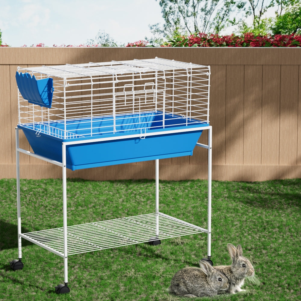 88cm Indoor Rabbit Cage & Guinea Pig Hutch Pet Small Animal Home