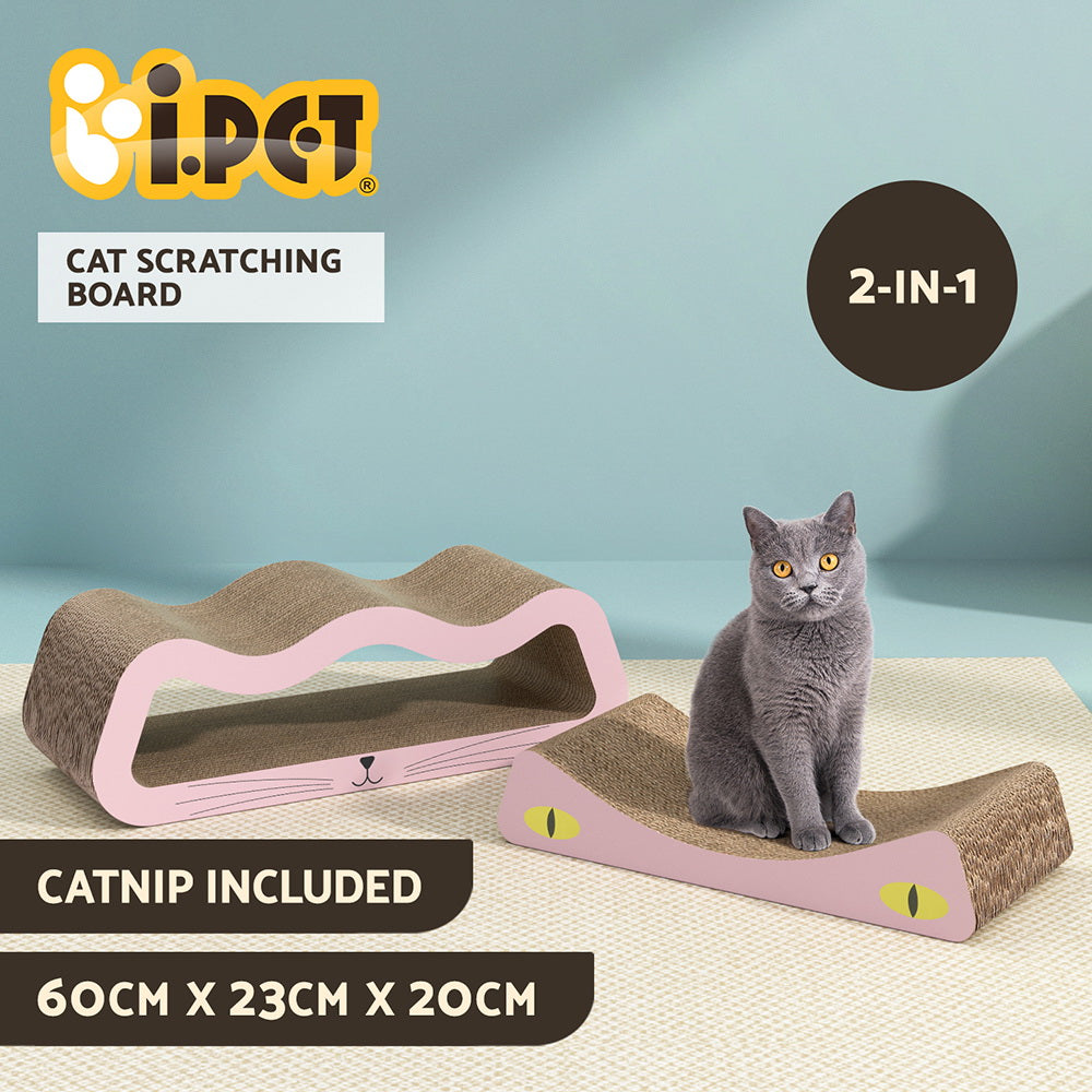 Cat Scratching Board Scratcher Cardboard Kitten Indoor Climbing Pad Catnip, Cat Scratchers