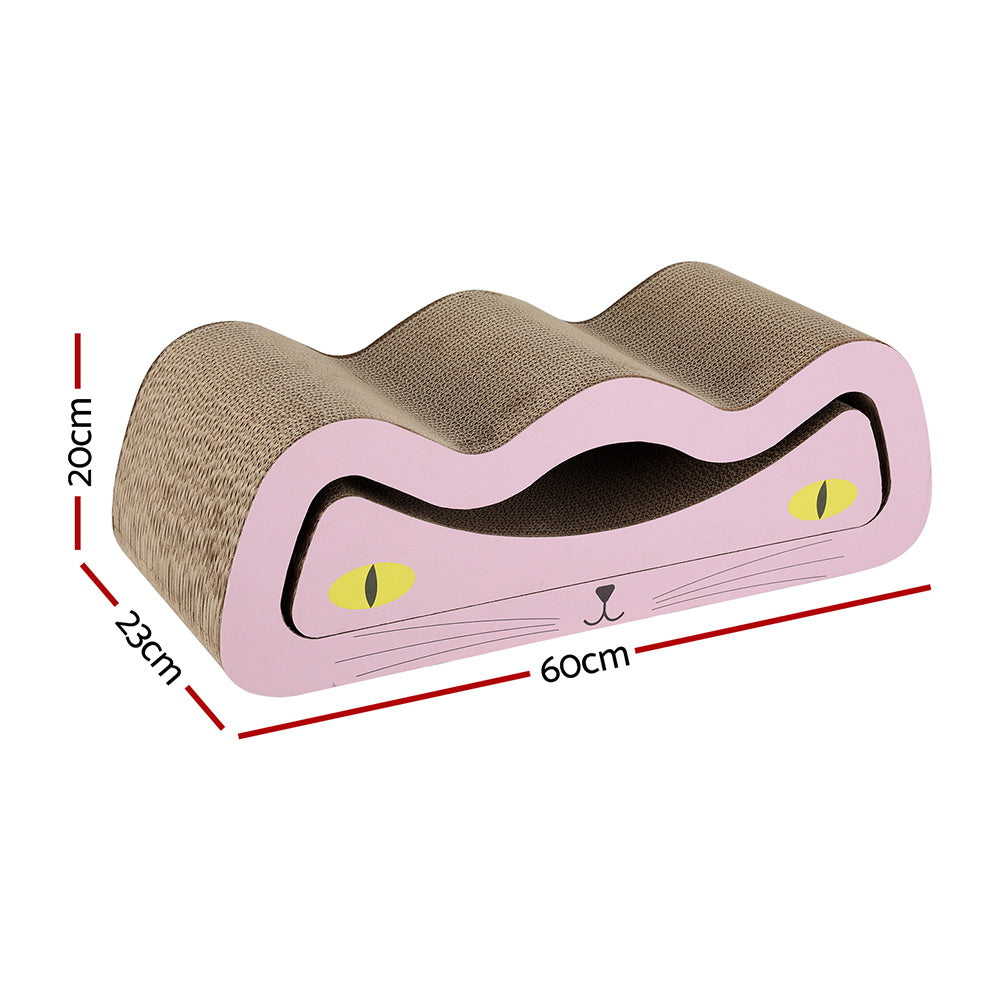 Cat Scratching Board Scratcher Cardboard Kitten Indoor Climbing Pad Catnip | Cat Scratchers - photo 6