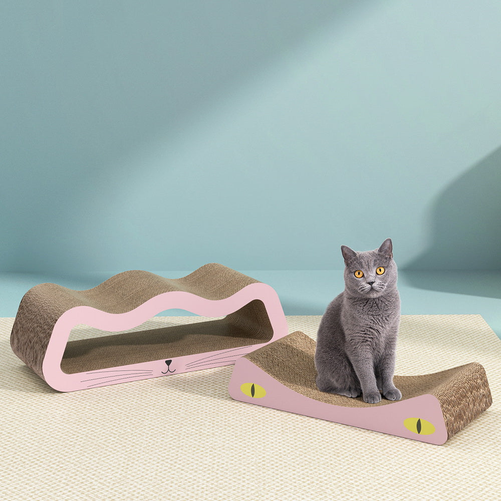 Cat Scratching Board Scratcher Cardboard Kitten Indoor Climbing Pad Catnip | Cat Scratchers