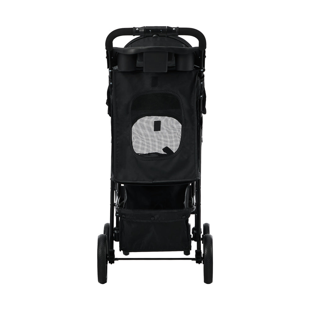 Pet Stroller Foldable Carrier 44x65x100cm