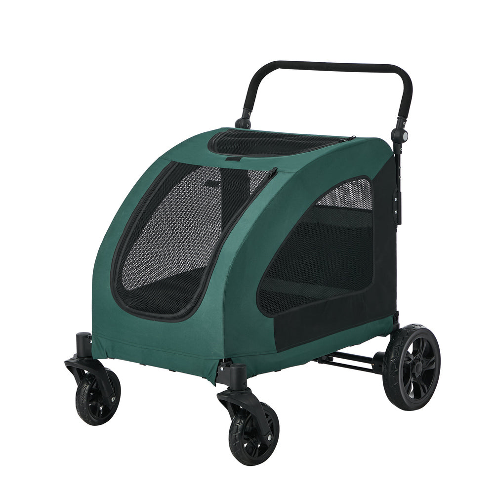 Large Pet Stroller Foldable Carrier 80x100x88cm