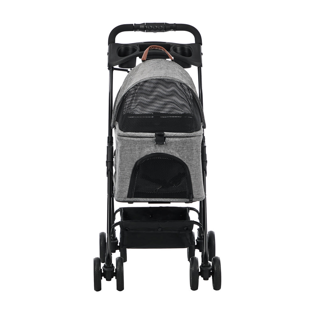 Pet Stroller Foldable Pram 45x58x95cm
