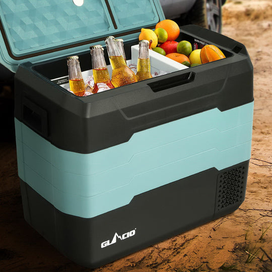 50L Portable Fridge Freezer Fridges Cooler Camping 12V/24V/240V Caravan with Camping Appliances