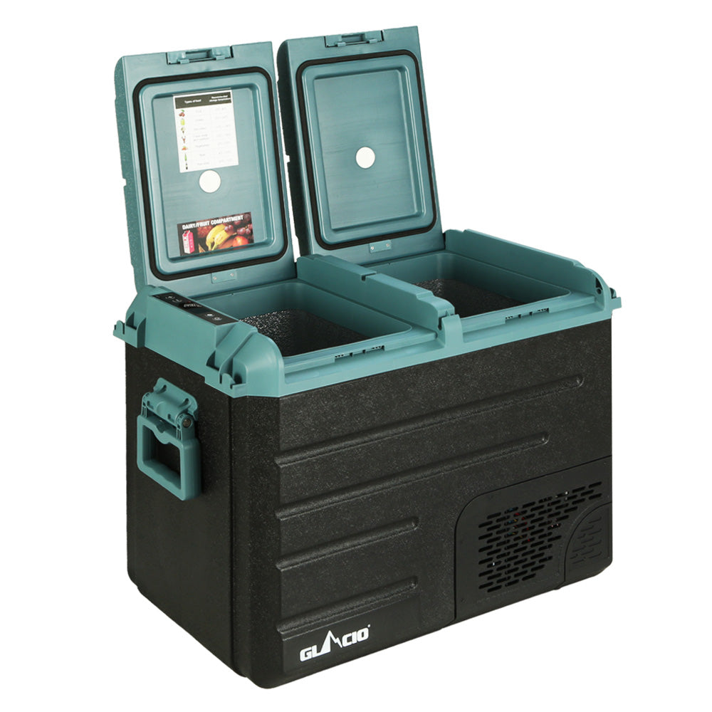 50L Portable Fridge Freezer Cooler Camping 12V/24V/240V Caravan