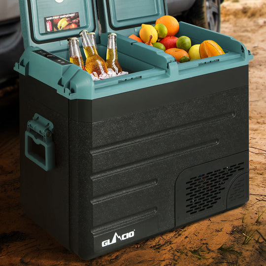 60L Portable Fridge Freezer Fridges Cooler Camping 12V/24V/240V Caravan with Camping Appliances