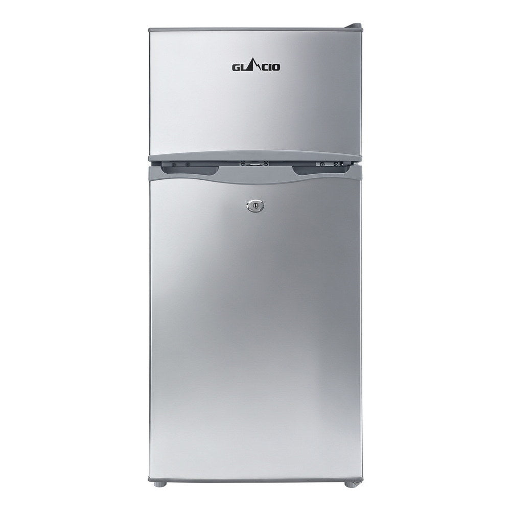 100L Portable Fridge Freezer Bar Upright Camping Caravan