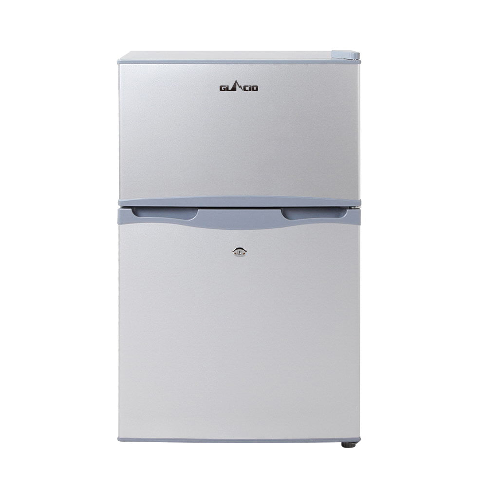 65L Portable Fridge Freezer Upright for Camping Caravan or Bar
