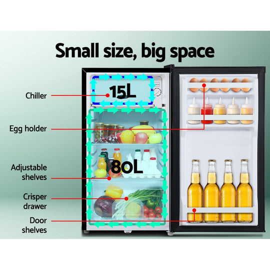Glacio 95L Portable Fridge Bar Freezer Cooler | PayPal