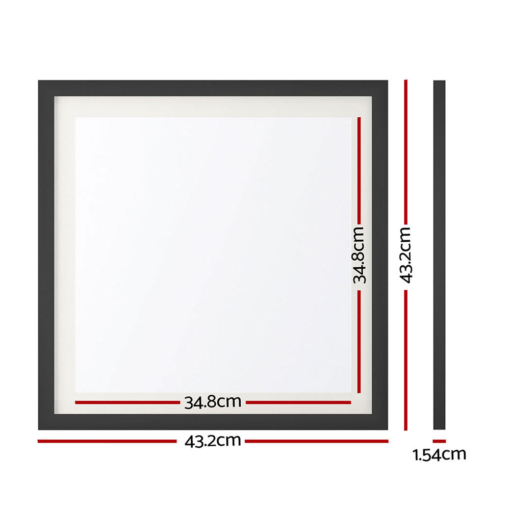 Photo Frame 2Pcs Set Black | Picture Frames