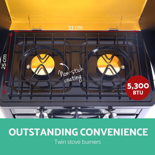 Portable Gas Oven Lpg Black | PayPal
