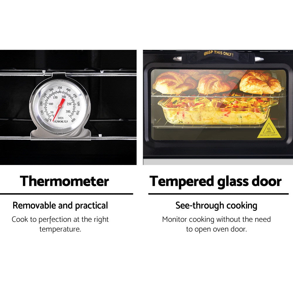 Portable LPG Gas Oven Stove Camping Cooker Stainless Steel 2 Burner | Ovens
