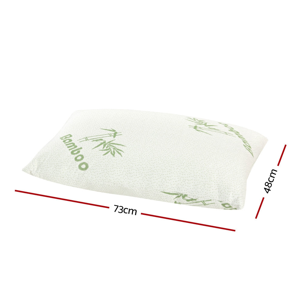 4 Pack Bamboo Pillow Family Hotel, Pillows