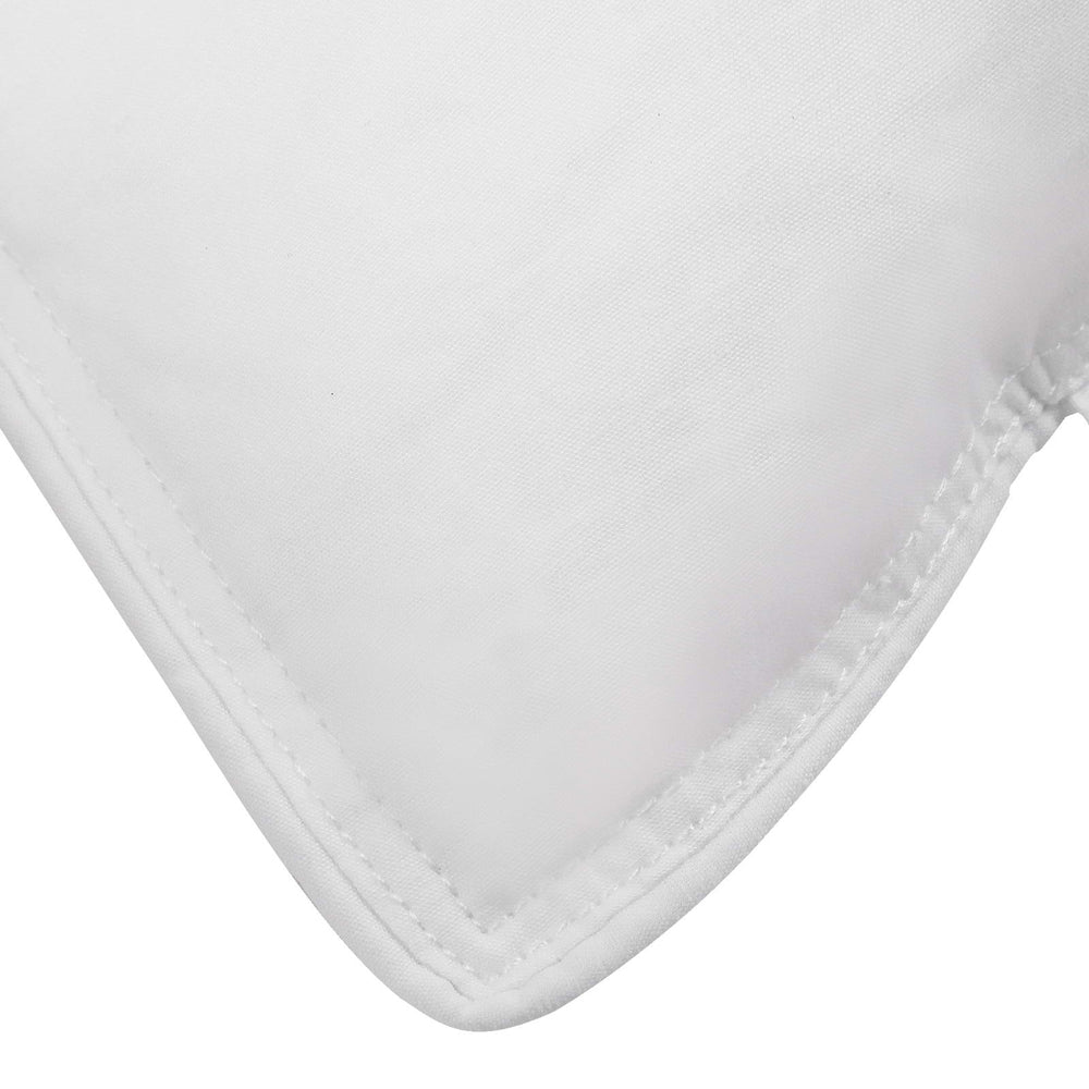 Duck Feather Down Pillows Twin Pack Soft Comfortable Sleeping Cushions