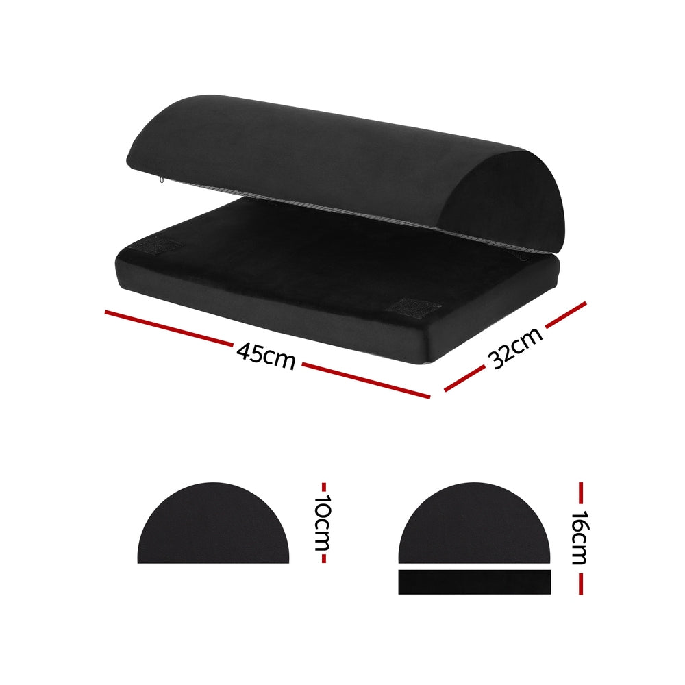 Memory Foam Footrest Cushion Adjustable Pillow, Pillows