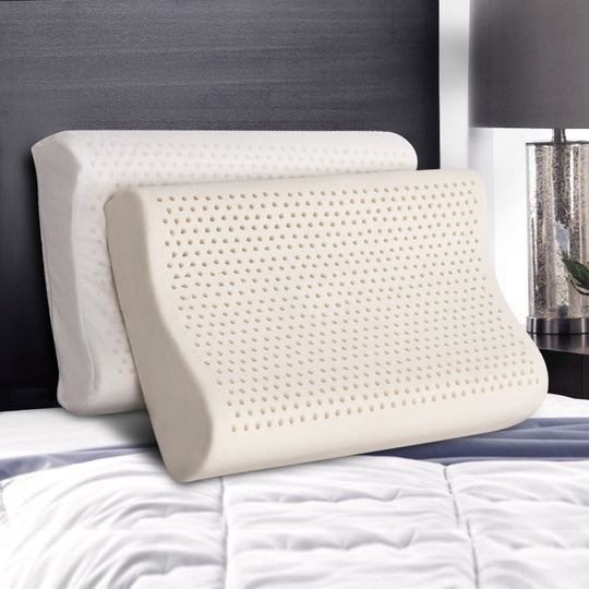 Natural Latex Pillow 2-Zone Twin Pack, Pillows
