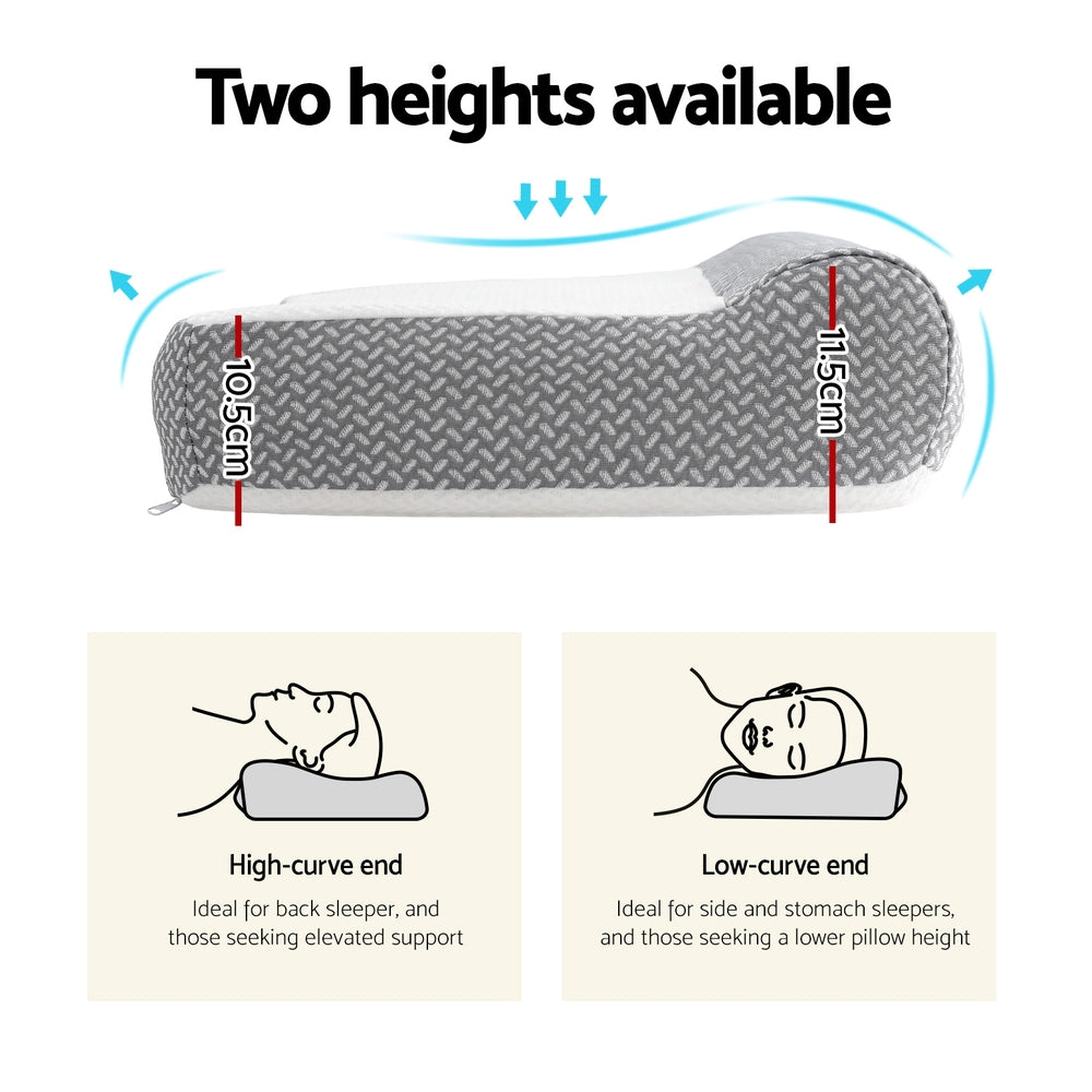 Contour Pillow Memory Foam | Pillows
