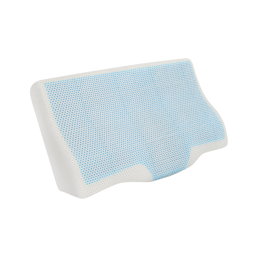 Memory Foam Contour Pillow Cool Gel Bamboo Cover | Pillows