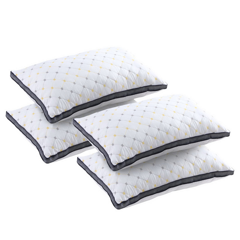 4pcs Pillows Microfibre | 4Pcs