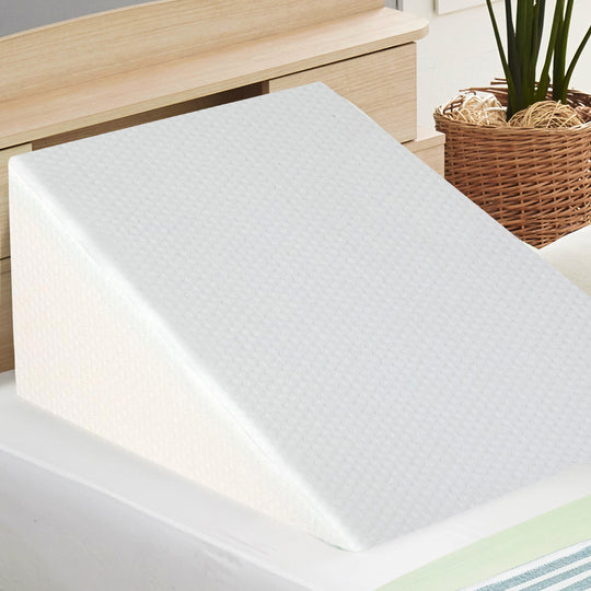 Wedge Pillow White Twin Pack | White colour
