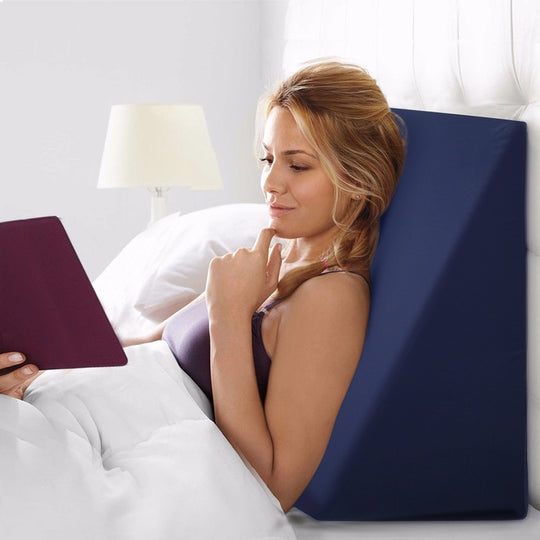 Blue colour - Wedge Pillow Blue