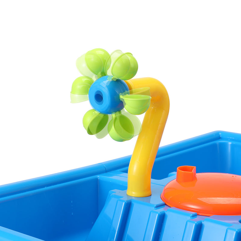 Kids Sand and Water Table Windmill Shovel Outdoor Sandpit