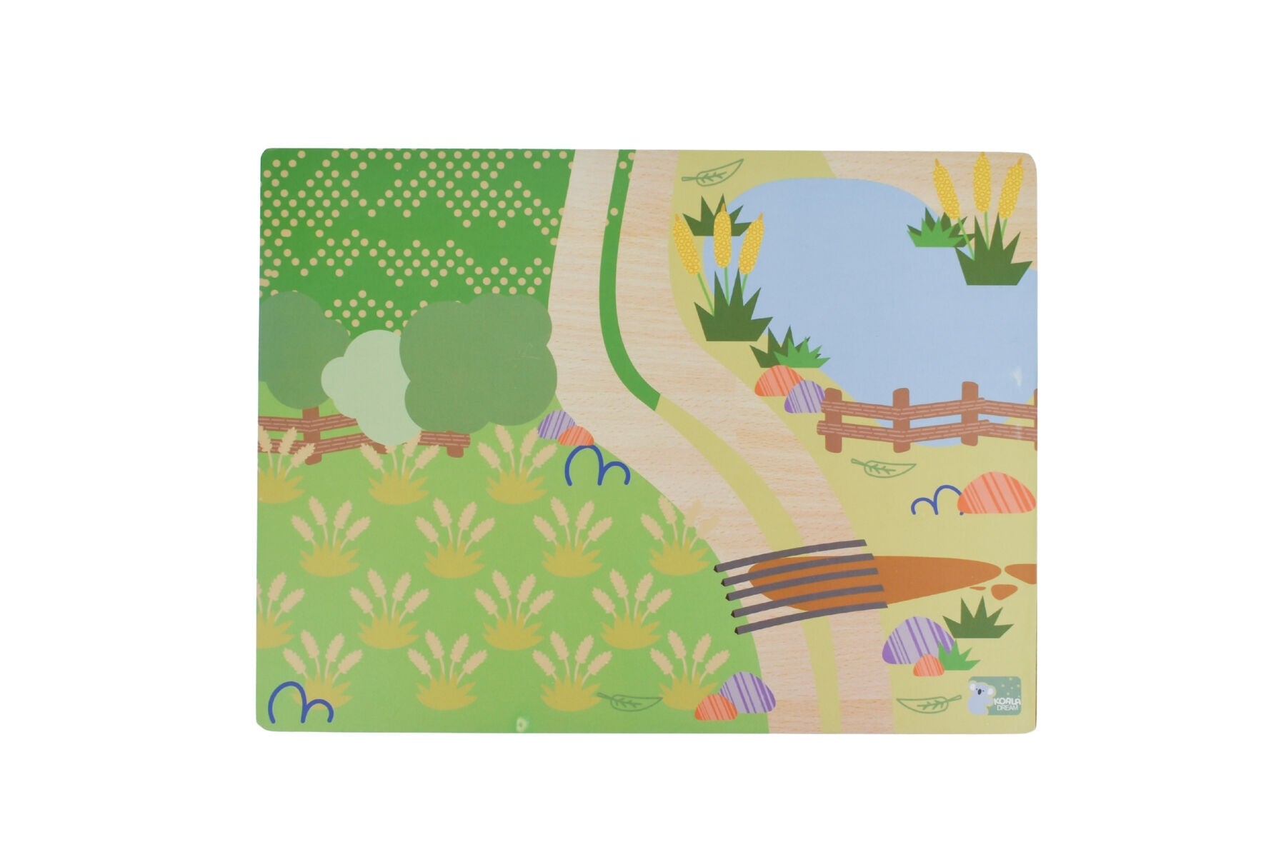 Wooden Farm Animal Puzzle Toy 22.5x30cm