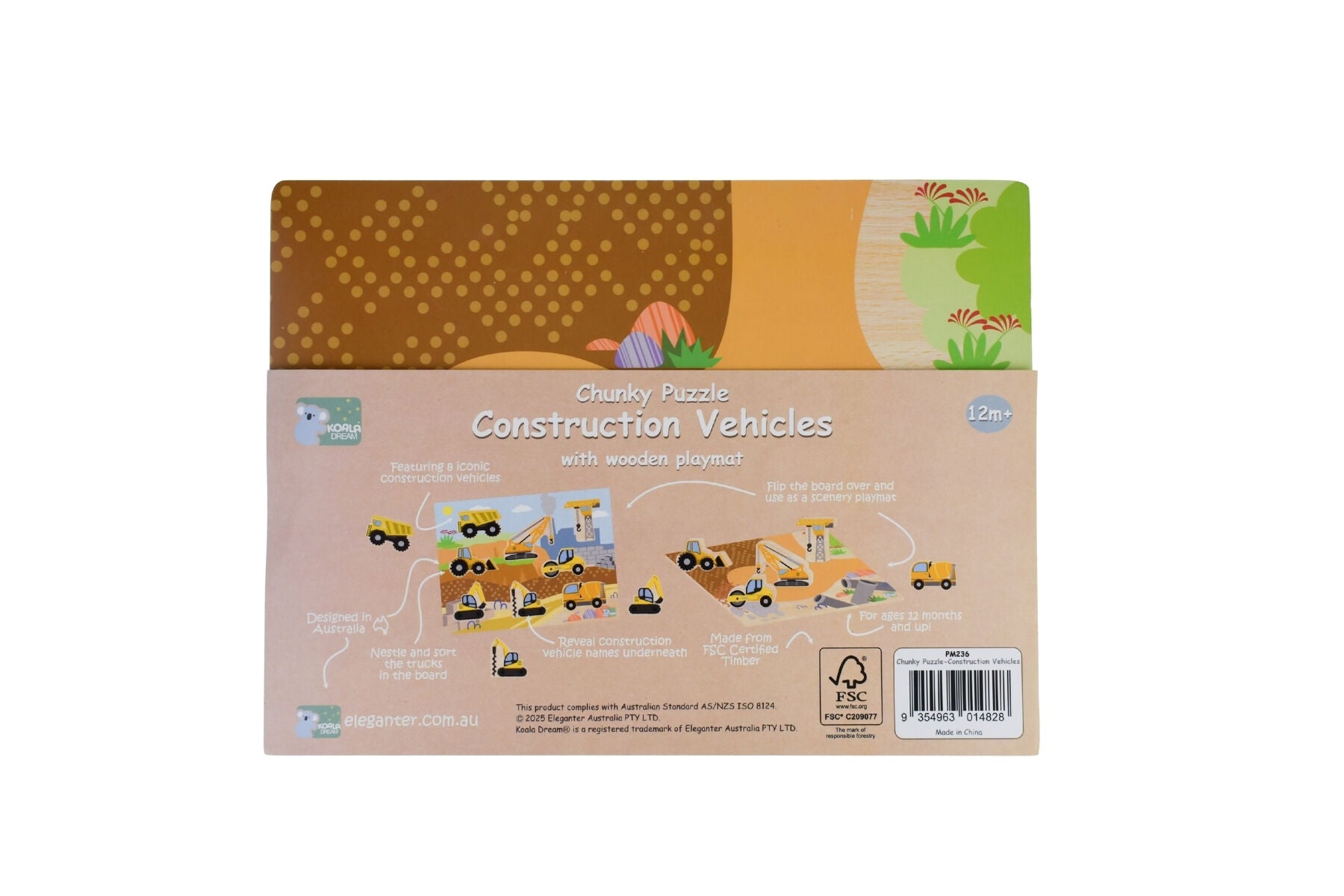 Wooden Construction Puzzle Toy