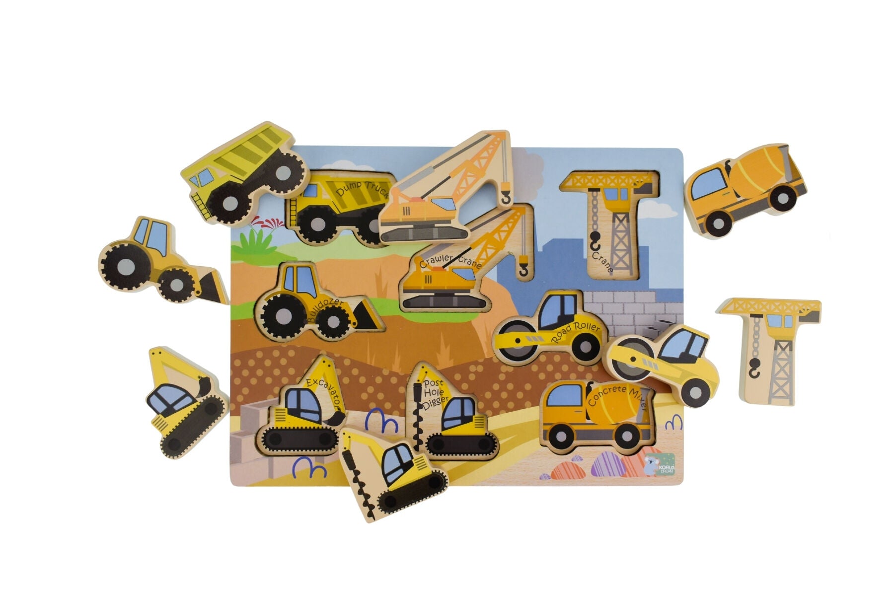 Wooden Construction Puzzle Toy