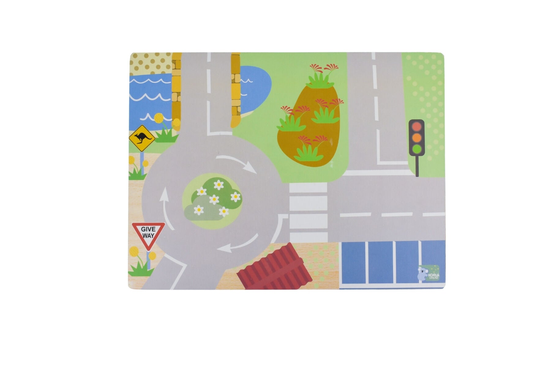 Wooden Transport Puzzle Toy 22.5x30cm
