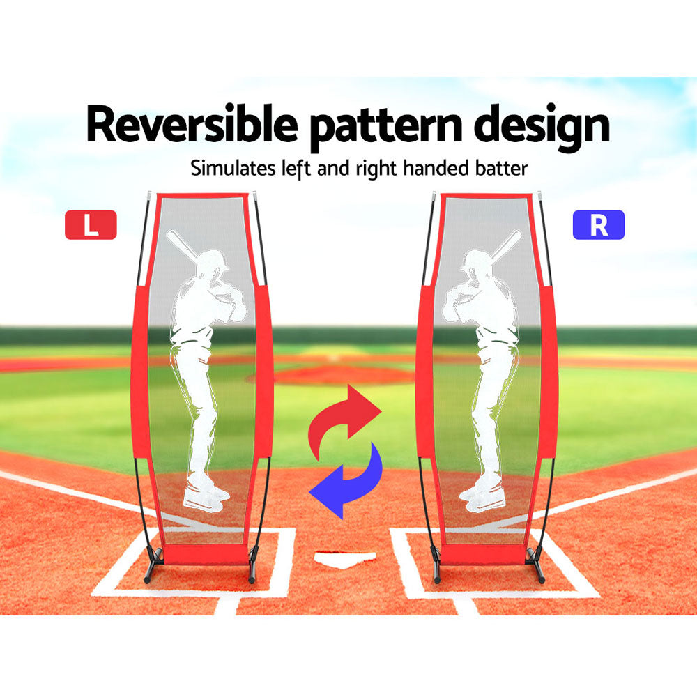 Basketball & Basketball Accessories - Baseball Net Pitching Kit With Stand Rebound Net Training Aid