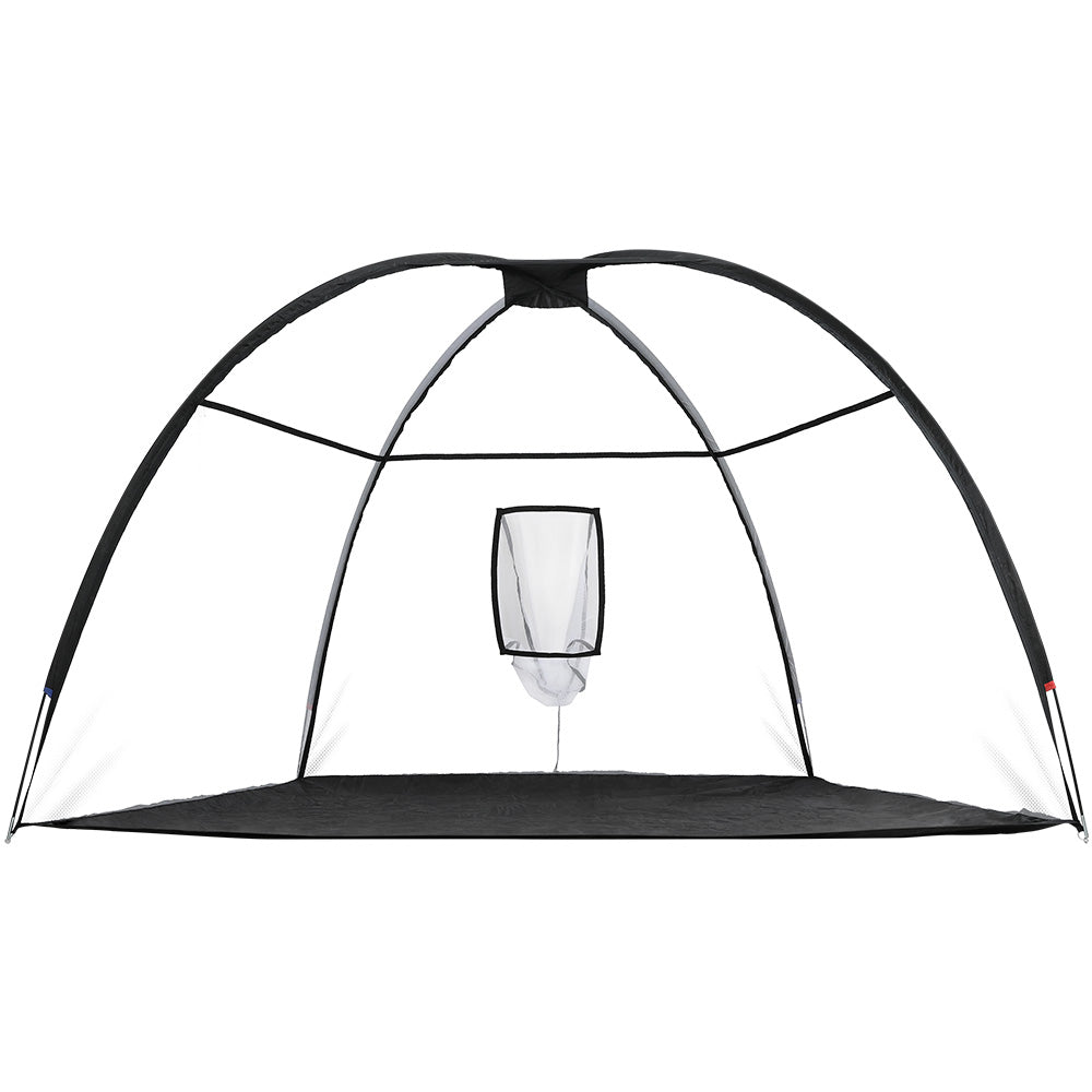 3.5M Golf Practice Net Portable Training Aid Driving Target Tent Black