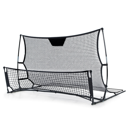2.1M Football Goal Net Portable Rebounder Soccer Training Practice System - Soccer & Soccer Accessories