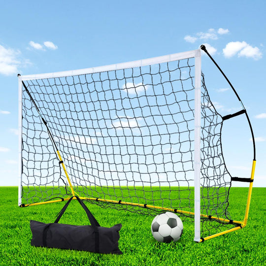 2.4M Football Soccer Net Portable Goal Net Rebounder Sports Training - Soccer & Soccer Accessories