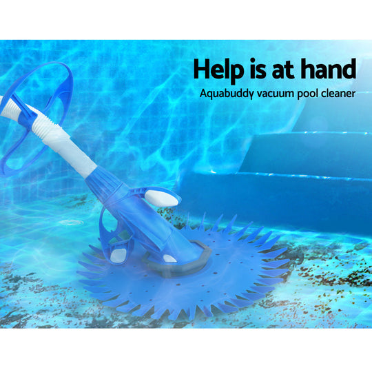 Pool Cleaner Automatic Vacuum Swimming Floor Climb Wall Pool 10M Hose - Aquabuddy