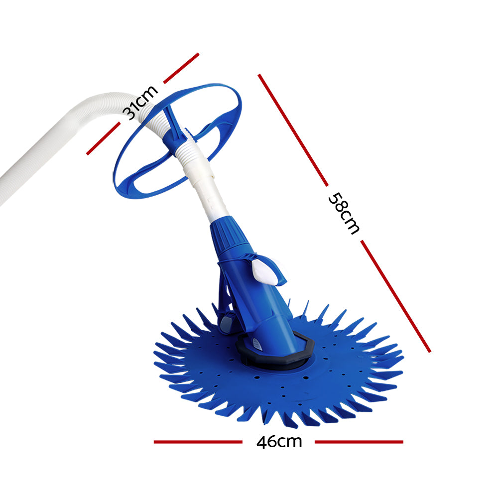 Automatic Pool Cleaner Vacuum with 10M Hose Floor & Wall