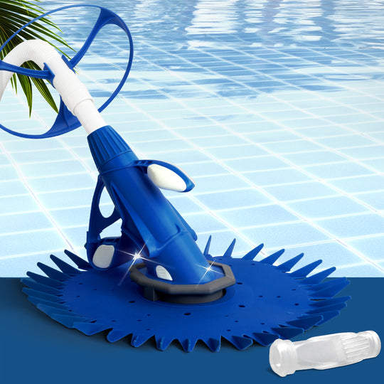Automatic Pool Cleaner Vacuum with 10M Hose Floor & Wall - Aquabuddy Swimming Climb Round