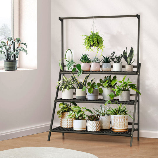3 Tier Plant Stand Indoor Outdoor Garden Planter Flower Pot