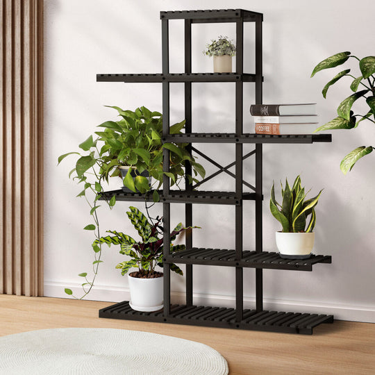 Plant Stand Outdoor Indoor 6 Tiers Flower Pots Rack Corner