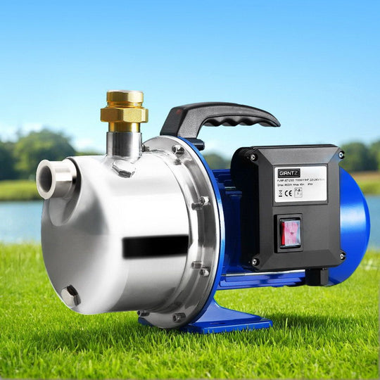 Giantz Garden Water Jet Pump High Pressure 1100W Tank Rain Farm Irrigation House