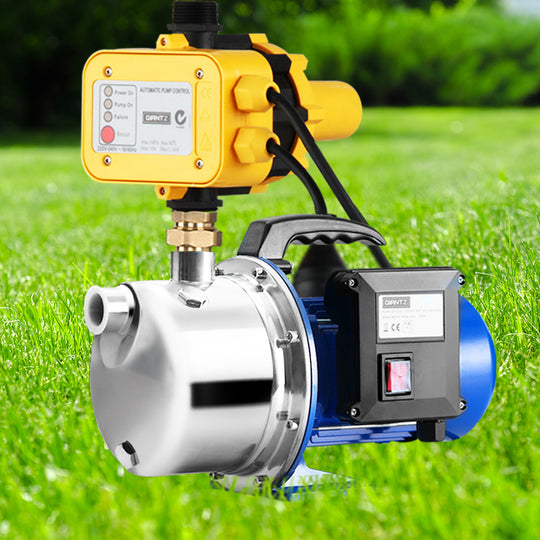 Garden Water Pump Jet High Pressure Controller Stage Irrigation 4600L/H | Giantz Auto