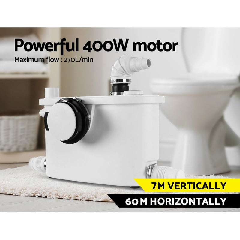 Sewage Pumps - Macerator Sewerage Pump Waste Water Marine Toilet Disposal Unit Clean