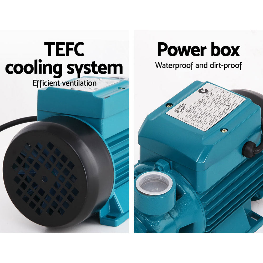 Peripheral Water Pump Garden Boiler Car Wash Electric Irrigation Qb60